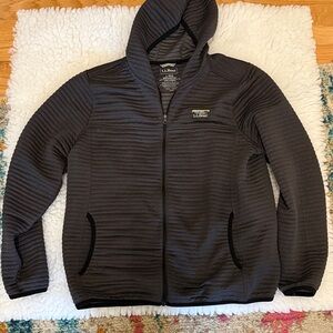L.L. Bean Black Utility Jacket lightweight